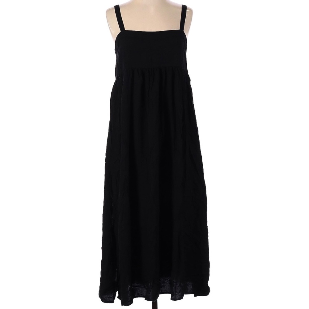Natural Life Patti Side Slits Black Dress Size S